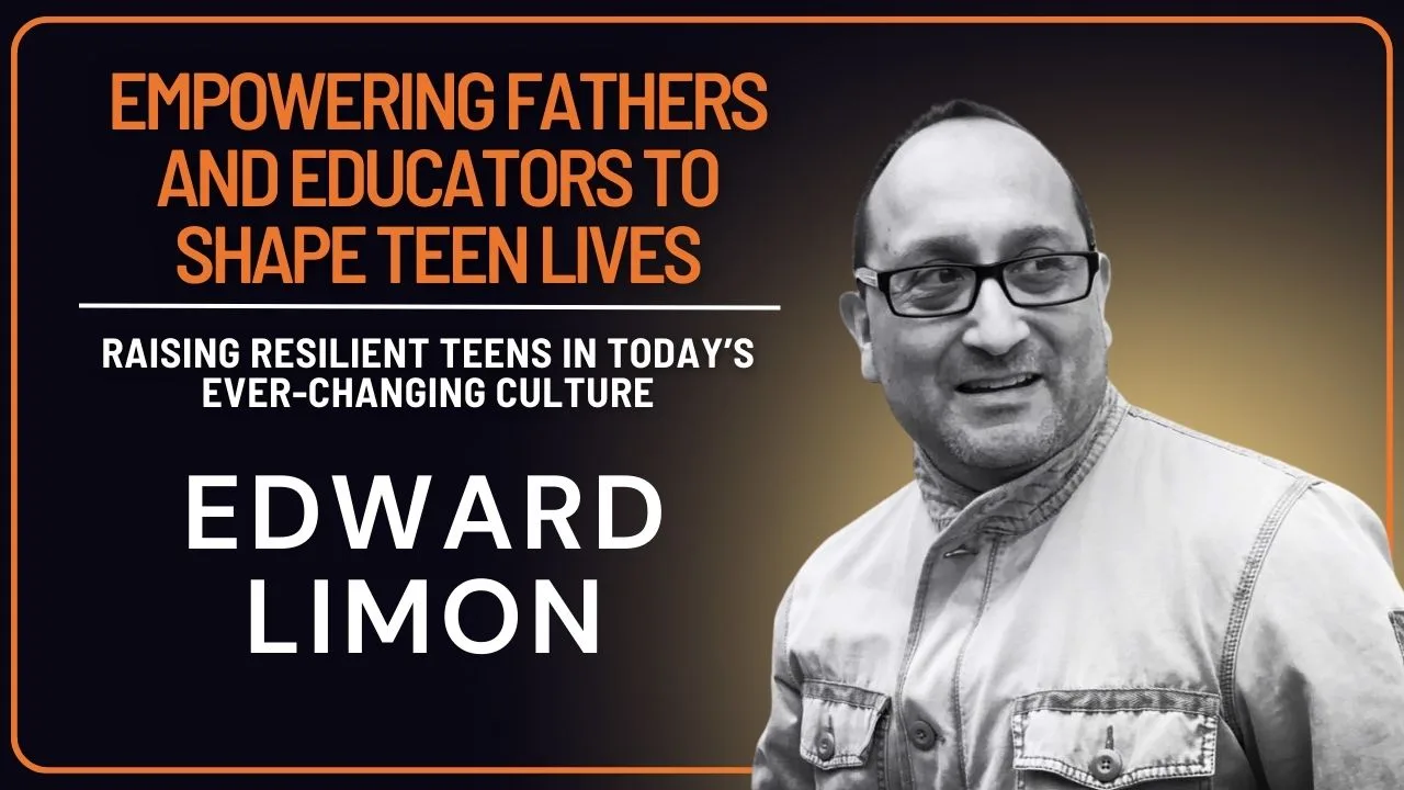 Edward Limon shares insights on parenting teens, technology, fatherhood, faith, and leadership in this episode of Parenting Teens Today.
